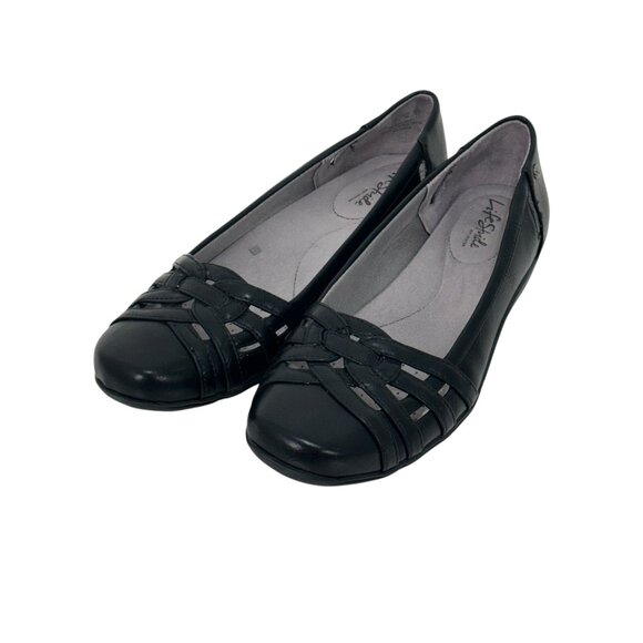 LifeStride Womens Black Slip On Flats Size 10M- Lightweight & Comfortable Design - Picture 12 of 12